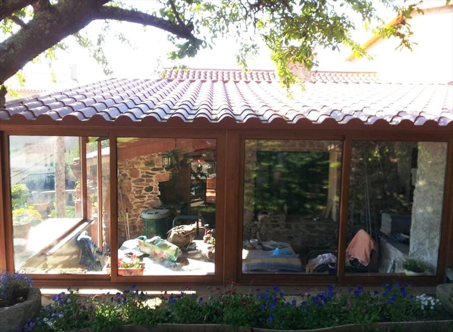 Galerías con doble cristal